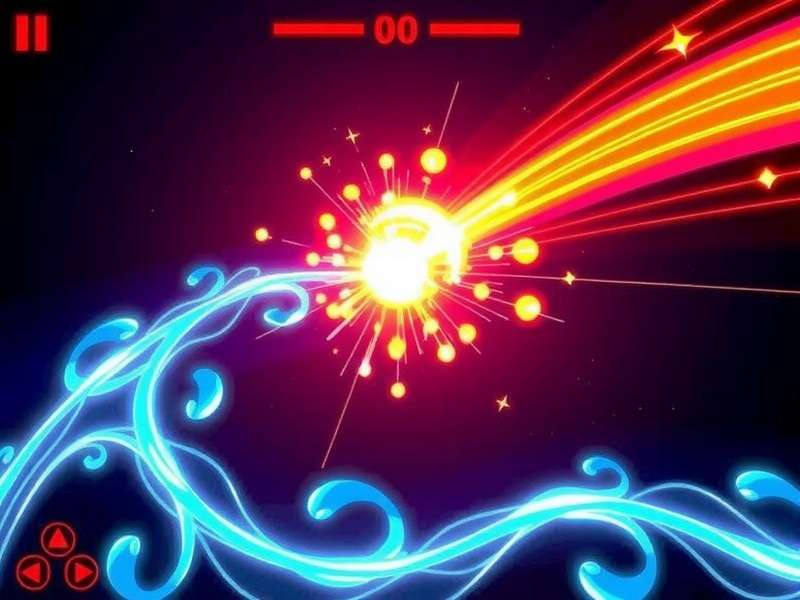 Pulse Spike Infinity Wave Gameplay Screenshot